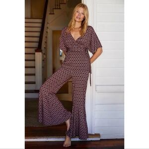 Anthropologie Bonnie Wide Leg Trouser Pants Size S